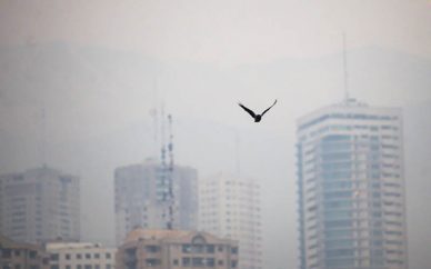 وارونگی دما عامل اصلی آلودگی هوای تهران در روزهای اخیر