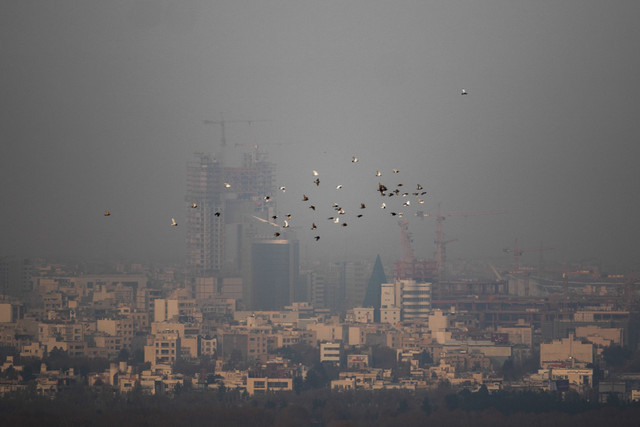 دهمین روز استمرار آلودگی هوا در پایتخت