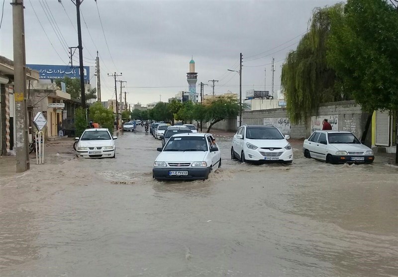 رکورد شکنی شدت بارندگی در مازندران