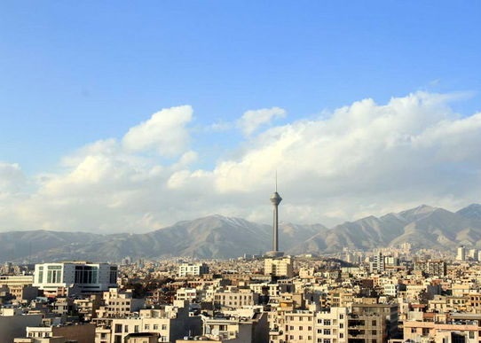 کیفیت هوای تهران در 24 بهمن 97 سالم است