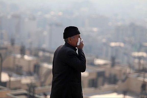 ۴۸۱۰ مرگ منتسب به آلودگی هوا در تهران طی سال گذشته